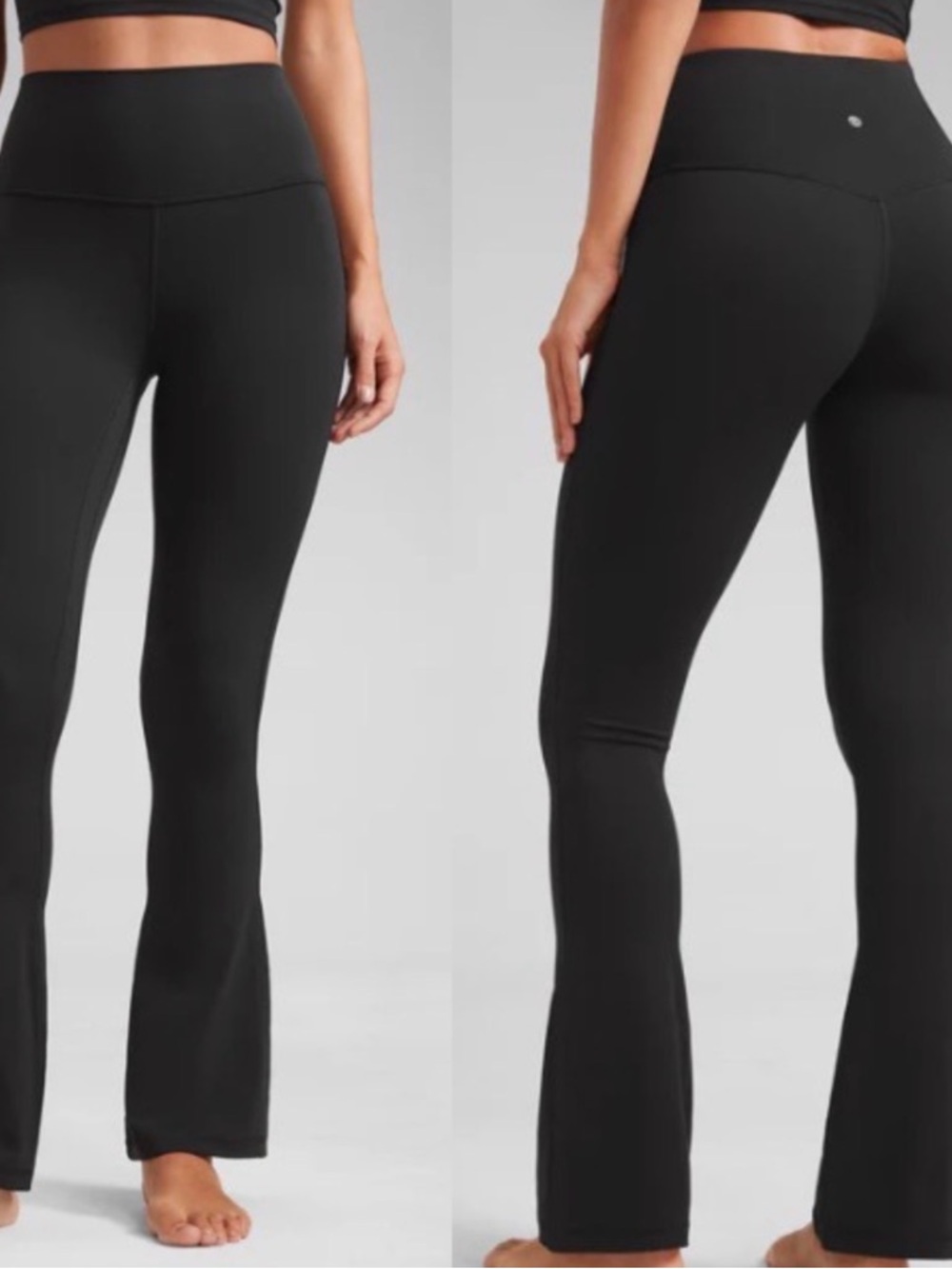 CRZ Yoga Butterluxe Black High Rise Flare Leggings
